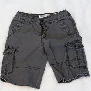 BKE Athletic Cargo Shorts Grey 32"